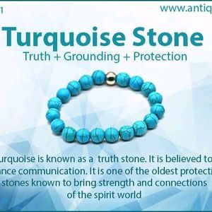 Natural Firoza (Turquoise) Bracelet New