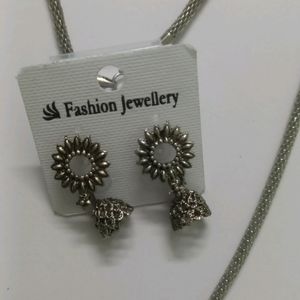 Chain With Earrings