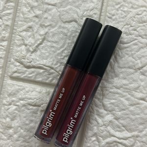 Pilgrim Matte Me Up Liquid Lipstick Combo