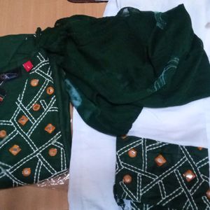 Kurti Bottom With Dupatta