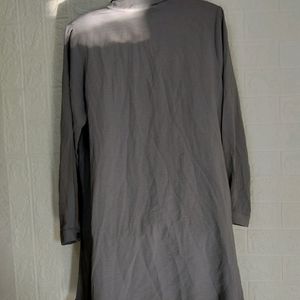 Grey Oversized Dress