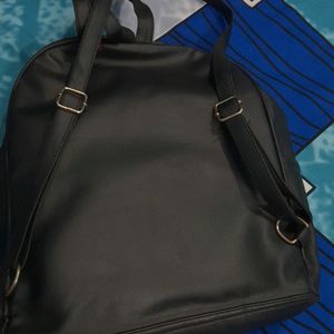 Black Leather Elegant Bag