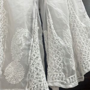 original brand chikankari sharara pant