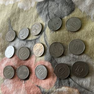 Old 10paise Steel Coin For Collection