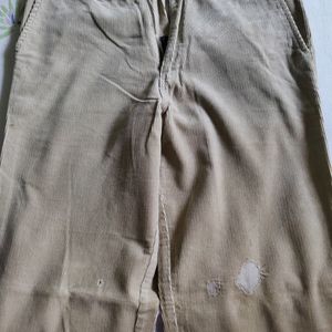 Men Corduroy Pant, 34" Waist, 43" Length,