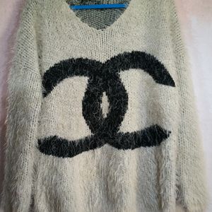 Chanel Logo Sweater