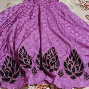 Purple Ethnic Gown