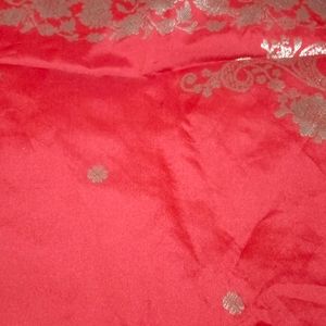 New Red Banarasi Dupatta