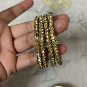 Set of bangles and kada