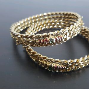 Golden Colours Bangles