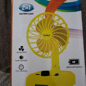 Rechargeable Portable Fan New