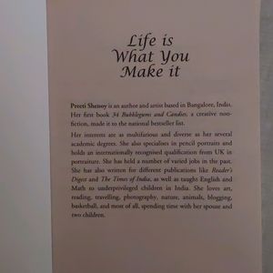 Life is What You Make It BY Preeti Shenoy