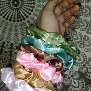 Hair Scrunchies (Pack Of 6)