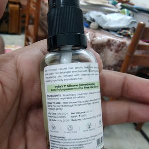 Natural Hair Serum (Soil Concept- From Shark Tank)