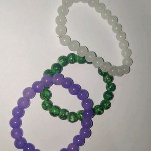 Combo of 3 : Beaded bracelets