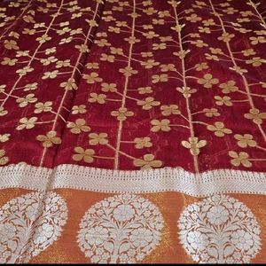 Banarsi Cotton Silk Saree