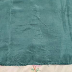 Whitby Washed Silk Shirt: Classy Green colour