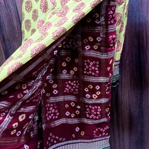 Bandhani Saree Elegance, Exquisite Craftsmanship