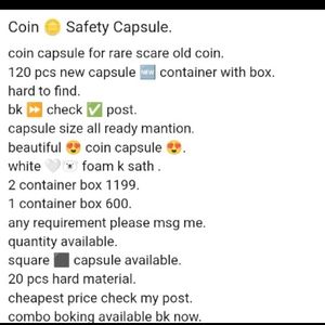 120 Pcs Capsule Box.