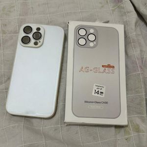 Iphone 14 Pro Max Phone Case White With Lens