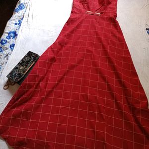 Trends Red Gown