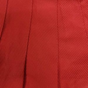 Red Twill Tennis Skirt