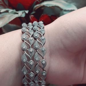 Trendy American Diamond Women's Bangles