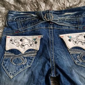 Y2k Low Waist Red Pepper Vintage Jeans