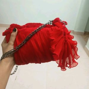 Stylish Red Sling Bag