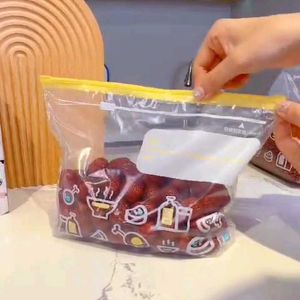 Plastic Zipper Seal Food Storage Bag  20pc