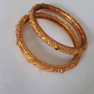 New Antique Gold Plated Bangles
