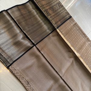 New Tissue Silk Saree Coffee Brown Shade ☕️