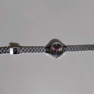 Silver Wrist Watch