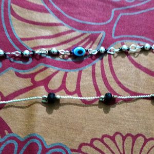 Anklet And Earrings