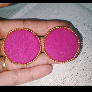 Fabric Earrings