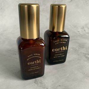 Earthi Face Wash And Serum