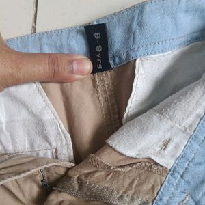 Branded Almost Unused Cargo Shorts For Boys