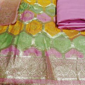 Organza Banarasi Suit