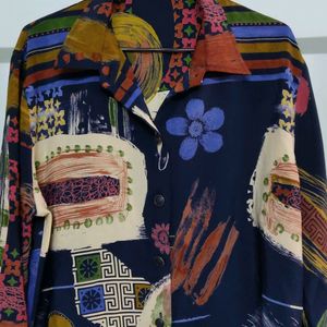 Versace Style Printed Shirt