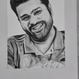 Rohit Sharma Sketch