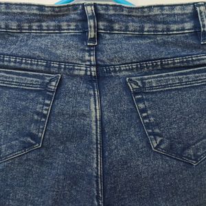 High Waist Straight Fit Jeans