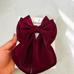 Beautiful Tail Hair Bow Clip