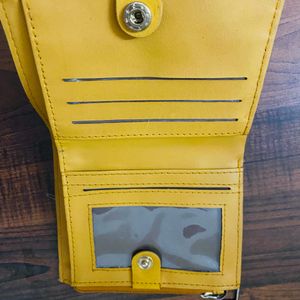 Yellow Baggit Wallet