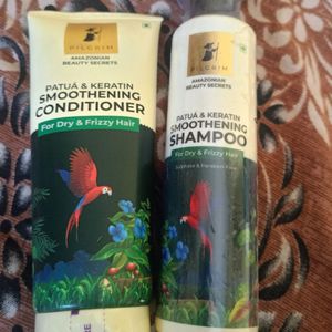 Patua & Keratin SMOOTHENING SHAMPOO + Conditoner