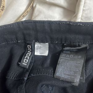 H&M Black Bootcut Jeans