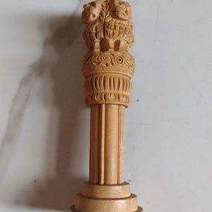 Wooden Ashok Stambh