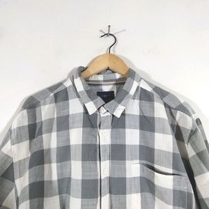 Grey Shade Checks Shirt (Men's)