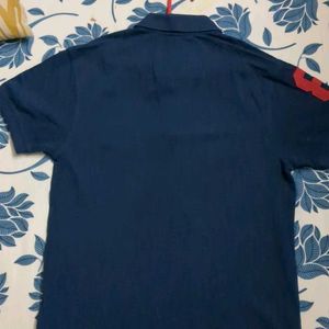 Original BOSSINI polo Navy Blue Shirt