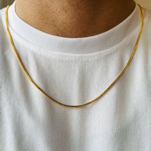 18K Gold Chain Unisex