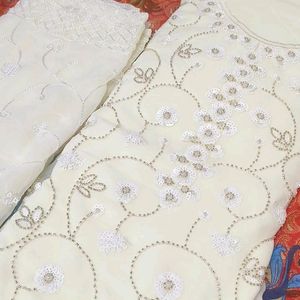 New Dress Materials With Dupatta